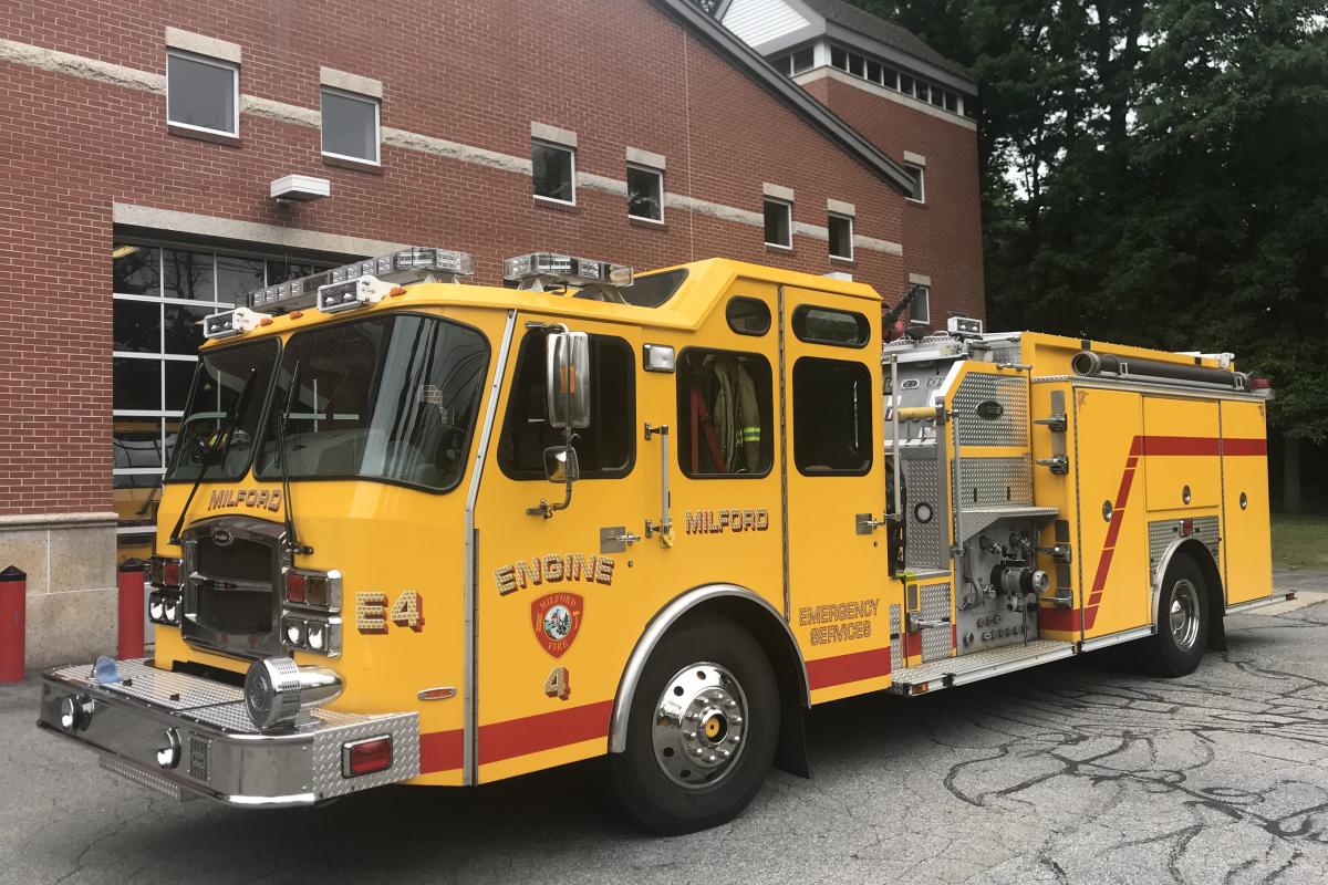 Engine 4 – 2013 E-One Typhoon 1750 GPM Pump with a 500 Gallon Water Tank